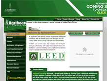 Tablet Screenshot of agriboard.com
